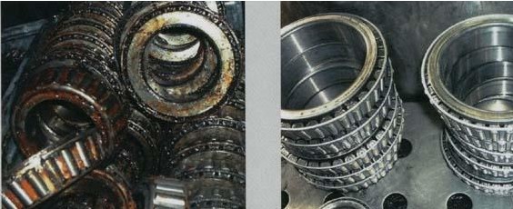 1532747044164639.jpg 珠江鋼(gāng)鐵廠用TM-26高(gāo)效脫脂劑(ji)清洗軸承(cheng)前後對比(bǐ).jpg